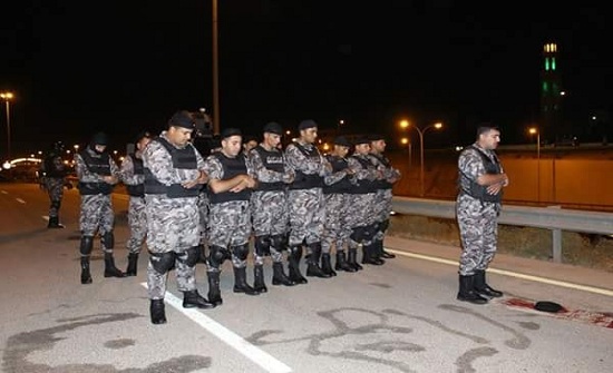 بالصور: رجال الدرك يستعدون لاعتصام الليلة