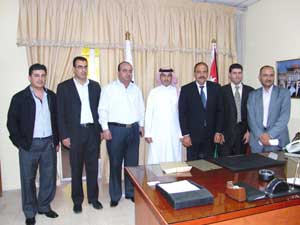 وفد من جامعة الباحة في السعودية يزور جامعة البلقاء التطبيقية 