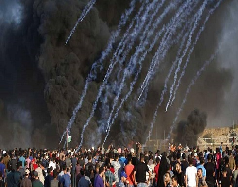 بالصورة : مقتل شابين بقصف إسرائيلي على حدود غزة