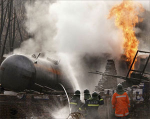 5 جرحى في سلسلة انفجارات جنوبي الصين  