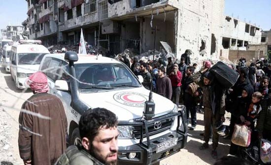 موسكو: أكثر من 114 ألف مدني خرجوا من الغوطة الشرقية