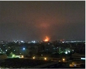 الناتو يقصف طرابلس ومخازن بالزنتان 