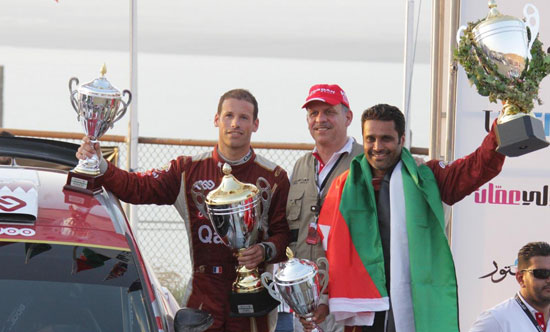 الامير فيصل يتوج القطري العطية بطلا لرالي الاردن الدولي الامير فيصل يتوج القطري العطية بطلا لرالي الاردن الدولي