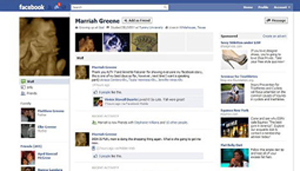 جنين يملك 260 صديقا على الفيس بوك