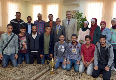 الطفيلة التقنية يُتّوج بطلاً لبطولة شركة أمنية الطفيلة التقنية يُتّوج بطلاً لبطولة شركة أمنية
