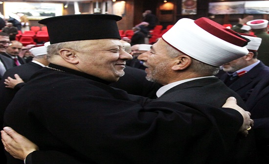 وزير الاوقاف يرعى الاحتفال باسبوع الوئام العالمي بين الاديان