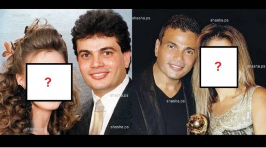 صور| شاهد زوجات عمرو دياب.. ايهما الأجمل؟!