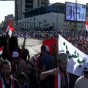 صورة من التظاهرات التي جابت المدن العراقية الجمعة