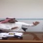 رجل سعودي- من الفيديو