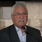 نائب رئيس وفد المعارضة السورية بجنيف جورج صبرا خلال المؤتمر الصحفي في جنيف الثلاثاء