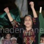 طفلة اردنية في مهرجان المقاومة في نزال - ارشيف المدينة نيوز
