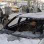 اثار لانفجار في بغداد