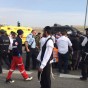 صورة من موقع حادثة رش مواد كيميائية على المستوطنين - أرشيفية