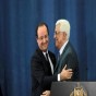 الرئيس الفلسطيني ونظيره الفرنسي
