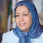 مريم رجوى رئيسة المجلس الوطني للمقاومة الايرانية المعارض - ارشيفية