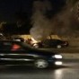 حريق اندلع بمركبة في عمان الأحد