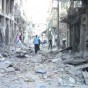 آثار الدمار في مدينة الزبداني - ارشيف