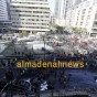 اثار الانفجار في العاصمة بيروت
