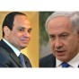 رئيس الوزراء الإسرائيلي بنيامين نتنياهو والرئيس المصري عبد الفتاح السيسي - أرشيفية