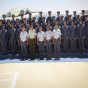 جانب من رعاية جلالة الملك عبدالله الثاني لتخريج دورة مرشحي الطيران الثالثة والأربعين