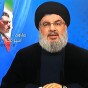 الأمين العام لحزب الله اللبناني حسن نصر الله خلال كلمته الاثنين