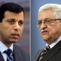 رئيس السلطة الفلسطينية محمود عباس ومحمد دحلان - ارشيفية