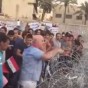 صورة المتظاهر العراقي وهو يندد بالمالكي - من الفيديو