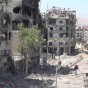 آثار الدمار في مدينة داريا بريف دمشق - أرشيفية