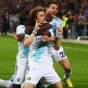 ديفيد لويس محتفلا بهدفه الثاني في مرمى بازل