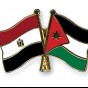 علم الاردن ومصر