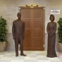 تماثيل الشوكولاته لملوك إسبانيا - ارشيفية