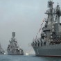 سفن حربية روسية في البحر الأسود