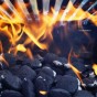 إشعال النار في الفحم - تعبيرية