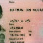 بطاقة هوية باتمان بن سوبرمان - أرشيفية