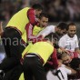 فرحة لاعبي منتخبنا بالفوز