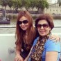 كارول سماحه ووالدتها