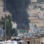 صورة من موقع انفجار حاوية العاب نارية في جمرك عمان