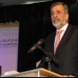 وزير الشؤون السياسية والبرلمانية الدكتور خالد الكلالدة خلال المسابقة