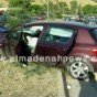 السيارة التي تدهورت بالقرب من سيل الزرقاء