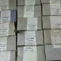 صورة تظهر صناديق مليئة بالذخيرة المصرية لدعم النظام السوري