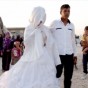 زواج في مخيم الزعتري -  ارشيف
