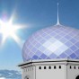 خلايا شمسية على قبة مسجد -  تعبيرية