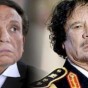 القذافي وعادل إمام