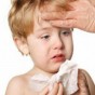 طفل مصاب بالجيوب الأنفية