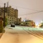 ثلج في الأردن الجمعة
