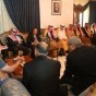 الملك  خلال اللقاء الذي جمعه بعدد من الوجهاء وممثلي الفعاليات في منطقة سلطة إقليم البترا