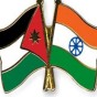 علم الأردن و الهند