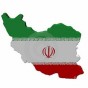 علم وخارطة ايران