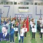 لقطة من حفل افتتاح الدورة الرياضية الجامعية في احدى بطولاتها السابقة - ارشيف