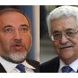 الرئيس الفلسطيني محمود عباس ووزير الخارجية الإسرائيلي أفيغدور ليبرمان